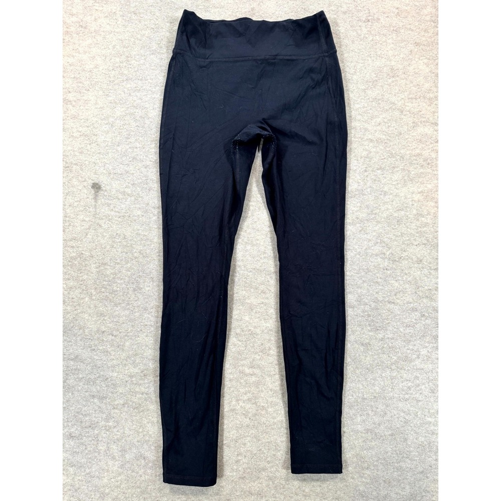 Fabletics Anywhere Motion365+ High Waisted Leggings Womens 26 Blue Logo Workout